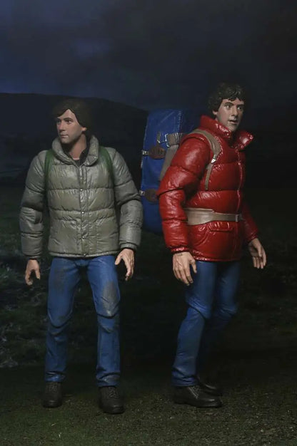 NECA AMERICAN WEREWOLF LONDON JACK&DAVID 2PACK AF ACTION FIGURE 17 cm