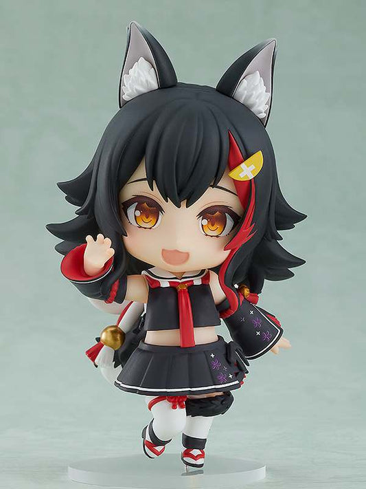 HOLOLIVE PRODUCTION NENDOROID ACTION FIGURE OOKAMI MIO 10CM GOOD SMILE COMPANY