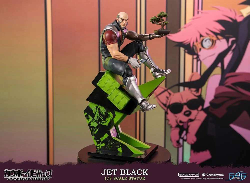 FIRST4FIGURES COWBOY BEBOP JET BLACK RESIN 1/8 STATUA 30 cm