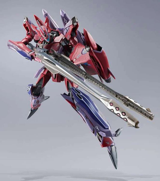 MACROSS FRONTIER DX CHOGOKIN ACTION FIGURA VF-27 GAMMA SP SUPER LUCIFER VALKYRIE BRERA STERNE USE REVIVAL VER. 25 CM BANDAI