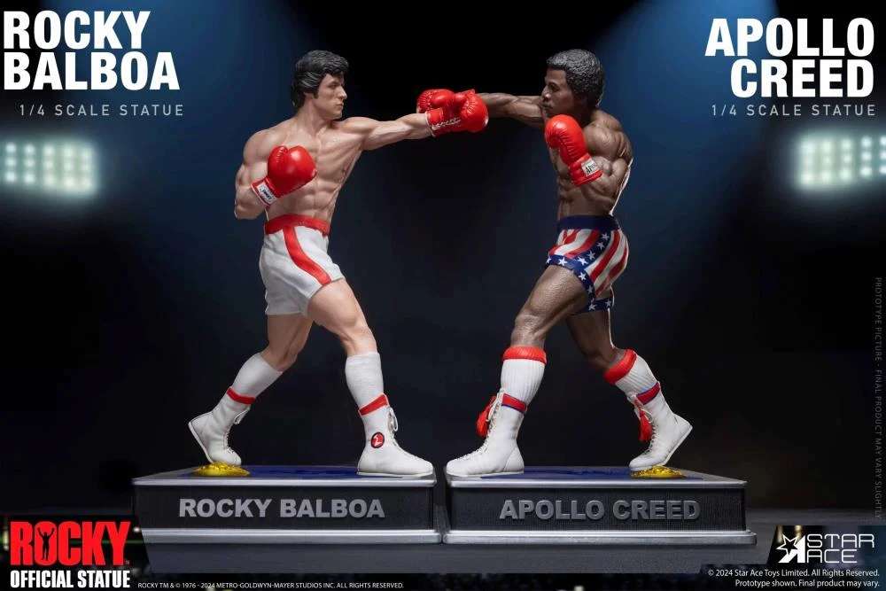 APOLLO CREED EPIC FIGHT 1/4 SCALE STAT