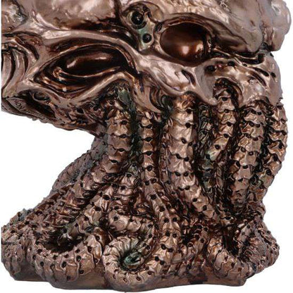 JAMES RYMAN BRONZE CTHULHU SKULL FIG