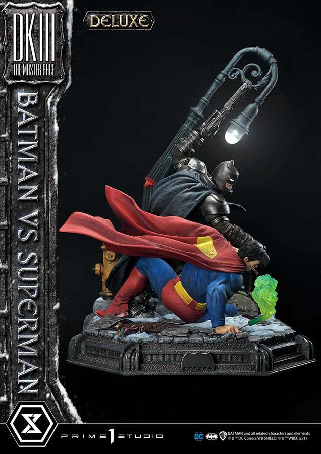 PRIME 1 DARK KNIGHT III BATMAN SUPERMAN BONUS STATUA 110 cm