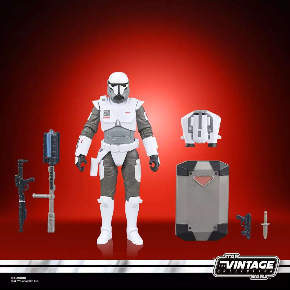 STAR WARS VINTAGE - MANDALORIAN COMMANDO ARMATA IMPERIALE ACTION FIGURA HASBRO