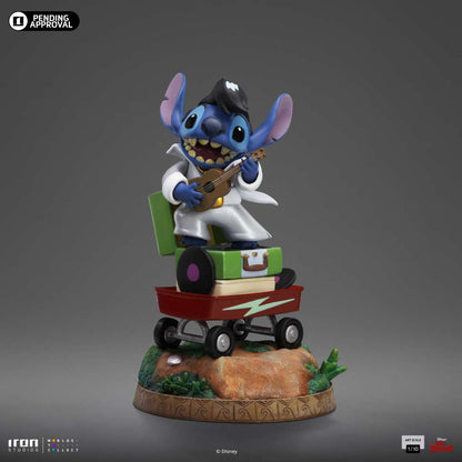 IRON STUDIOS STITCH KING ROCK 1/10 STATUA 17 cm