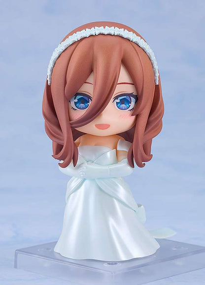 THE QUINTESSENTIAL QUINTUPLETS NENDOROID ACTION FIGURA MIKU NAKANO: WEDDING DRESS VER. 10 CM GOOD SMILE COMPANY