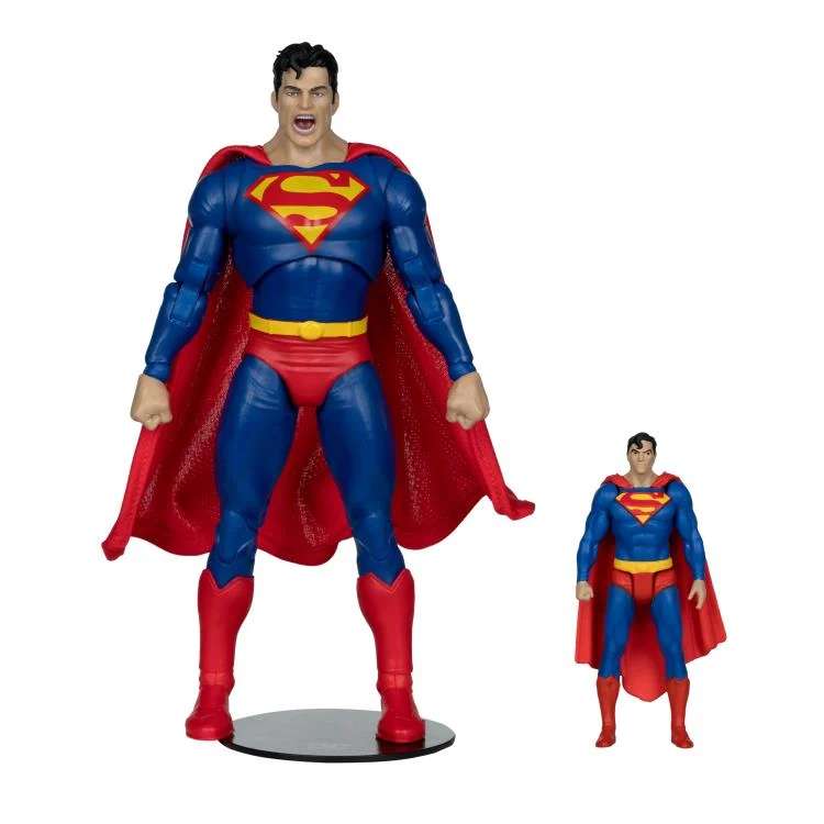 DC JL MONSTER SUPERMAN VS GODZILLA 2PK