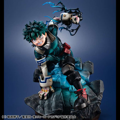 MEGAHOUSE IZUKU MIDORIYA MY HERO ACADEMIA LUCREA STATUA 18 CM