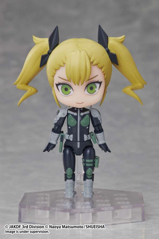 KAIJU NO. 8 DFORM ACTION FIGURA KIKORU SHINOMIYA 9 CM ELCOCO