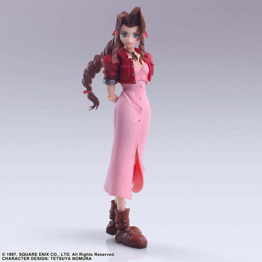 SQUARE ENIX FFVII AERITH GAINSBOROUGH BRING ARTS AF ACTION FIGURE 13 cm