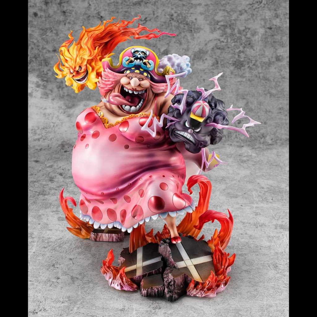 ONE PIECE P.O.P. "MAXIMUM" STATUA PVC EMPEROR BIG MOM 36 CM MEGAHOUSE