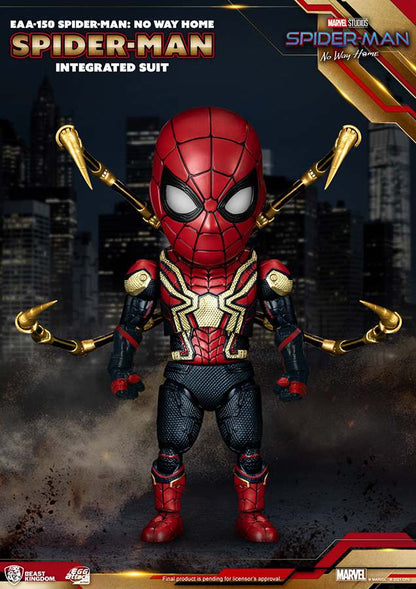 SPIDER-MAN: NO WAY HOME UOVA ATTACK ACTION FIGURA SPIDER-MAN INTEGRATED SUIT 17 CM BEAST KINGDOM TOYS