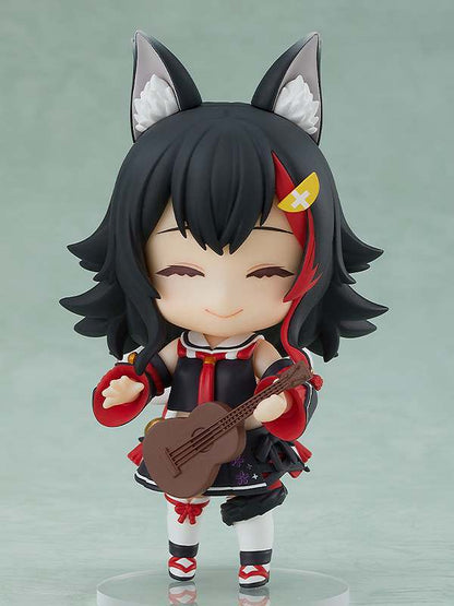 GOOD SMILE COMPANY - HOLOLIVE NENDOROID PRODUCTION OOKAMI MIO MINI FIGURA 10 cm