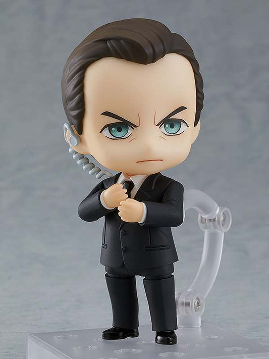 THE MATRIX NENDOROID ACTION FIGURA AGENT SMITH 10 CM GOOD SMILE COMPANY