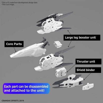30MM OP PARTS SET 9 LARGE BOOST UN 1/144