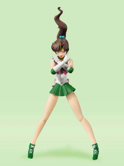 BANDAI SAILOR JUPITER SAILOR MOON S.H. FIGUARTS ANIMATION COLOR EDITION ACTION FIGURE 14 CM