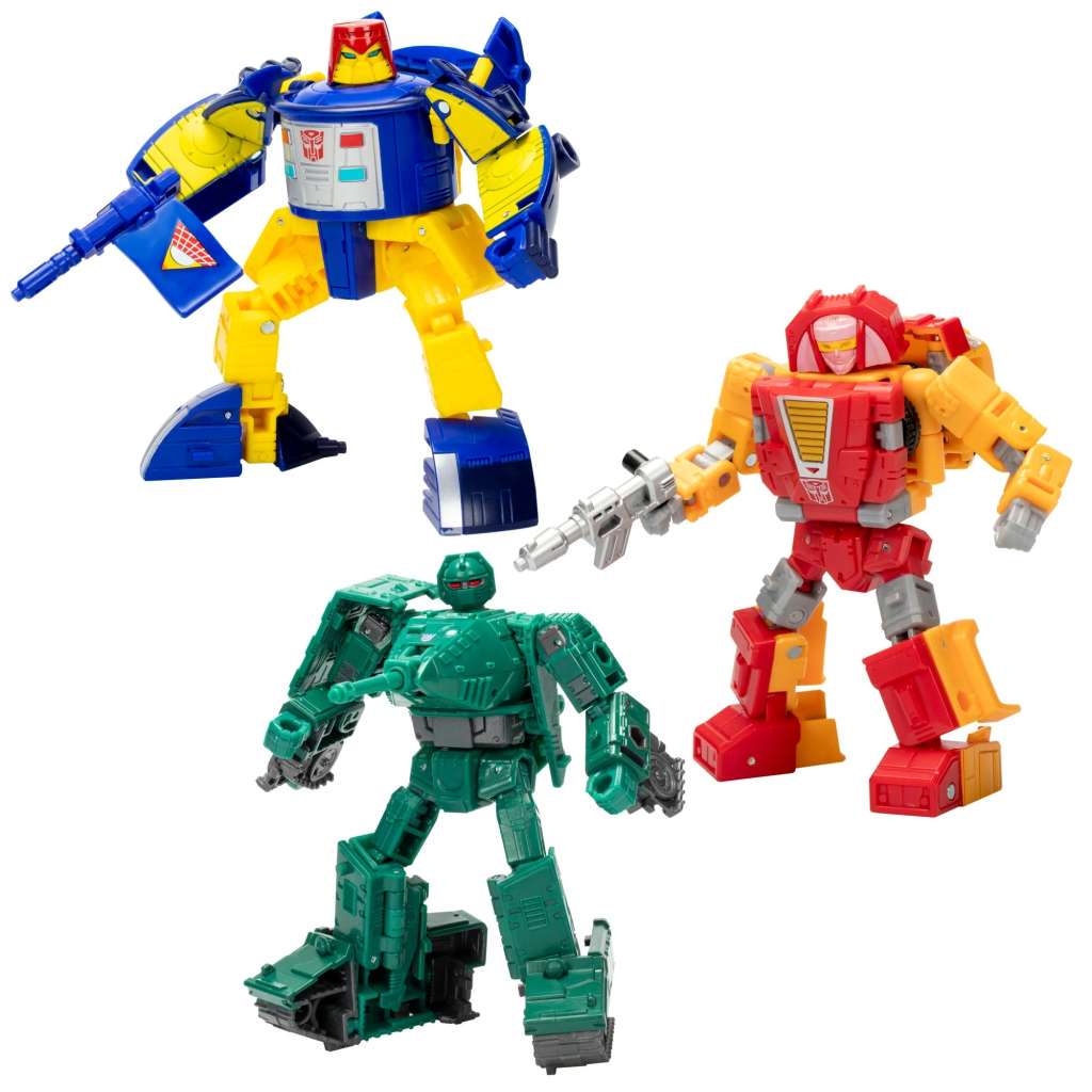 TRANSFORMERS LU GO-BOT GUARDIANS 3-PACK
