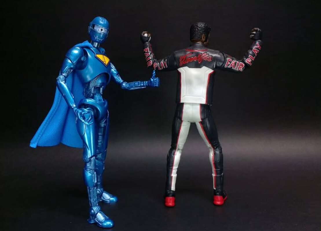 DC THEAT DLX SUPERMAN MOVIE ASST SET (6)