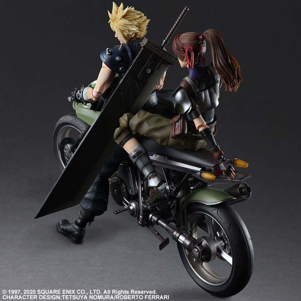 FF VII REMAKE CLOUD JESSIE & MOTOR PAK