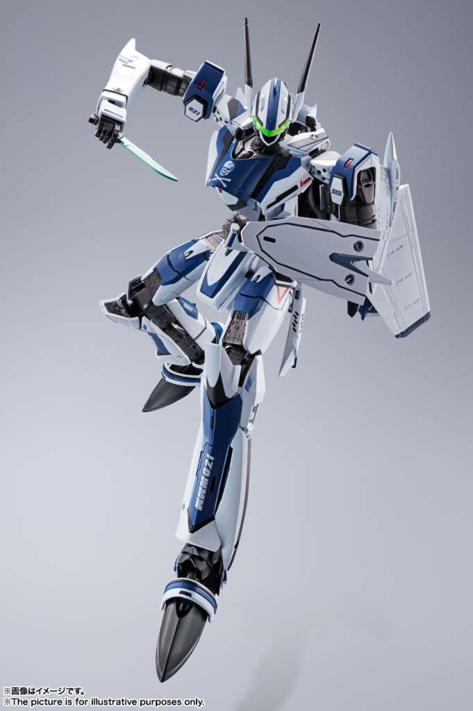 BANDAI DX MACROSS VF-25 MESSIAH VALKYRIE ANNIV ACTION FIGURE 35 cm