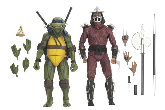 TMNT 1990 ROOF TOP SHRED VS LEO 2PACK AF