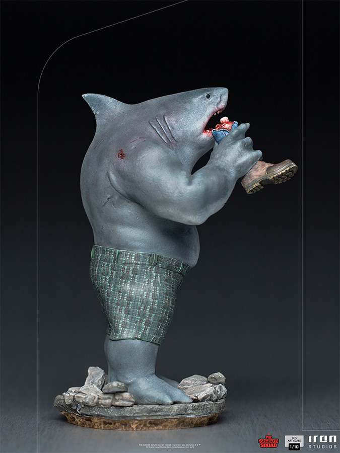 IRON STUDIOS SUICIDE SQUAD KING SHARK ART 1/10 STATUA 24 cm