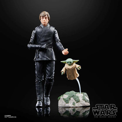 HASBRO SW BLACK SERIES TBOBF LUKE & GROGU AF ACTION FIGURE