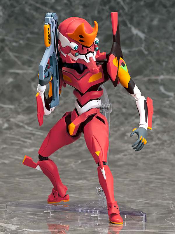 REBUILD OF EVANGELION ACTION FIGURE PARFORM R PVC EVA UNIT 02 14 CM PHAT!