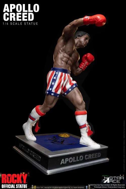 APOLLO CREED EPIC FIGHT 1/4 SCALE STAT