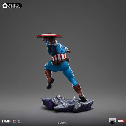 IRON STUDIOS INFINITY GAUNTLET CAPTAIN AMERICA1/10 STATUA 34 cm