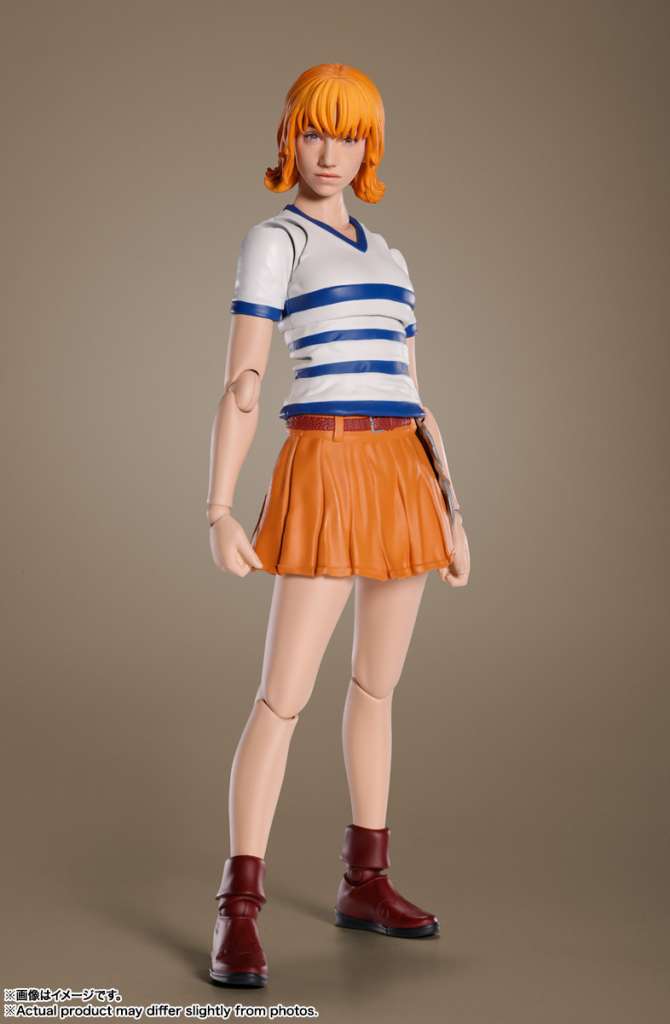 BANDAI NAMI - ONE PIECE S.H.FIGUARTS NETFLIX ACTION FIGURE 15 cm