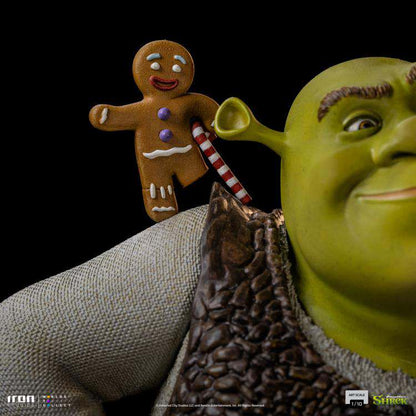 IRON STUDIOS SHREK + DONKEY 1/10 STATUA 26 cm