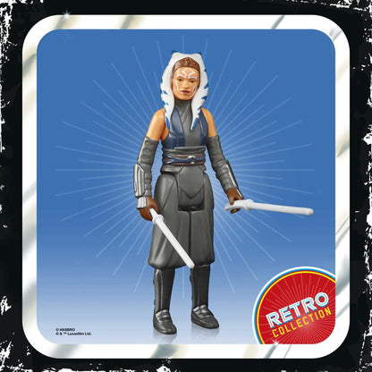 STAR WARS THE MANDALORIAN RETRO COLLECTION ACTION FIGURA 2022 AHSOKA TANO 10 CM HASBRO