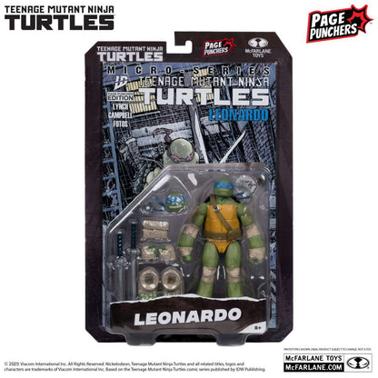 TMNT 5INCH FIGURE WITH COMIC ASS SET (6)