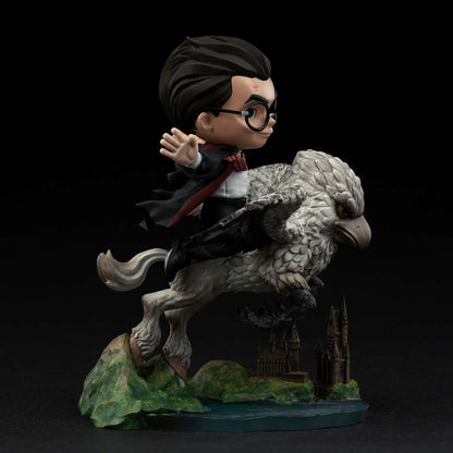 IRON STUDIOS - HARRY POTTER + BUCKBEAK MINICO STATUA 17 cm