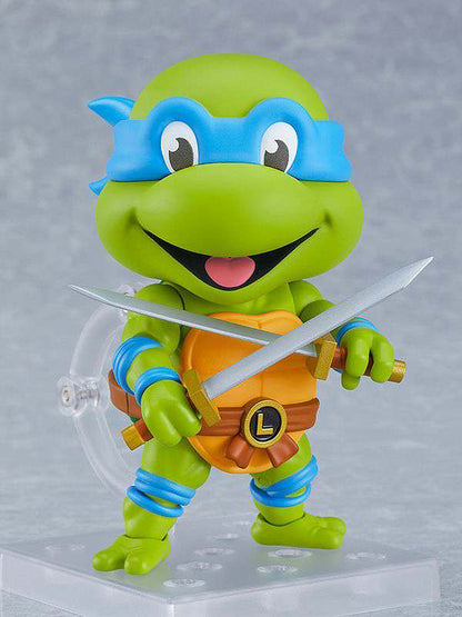 GOOD SMILE COMPANY NENDOROID TMNT LEONARDO MINI FIGURA 10 cm