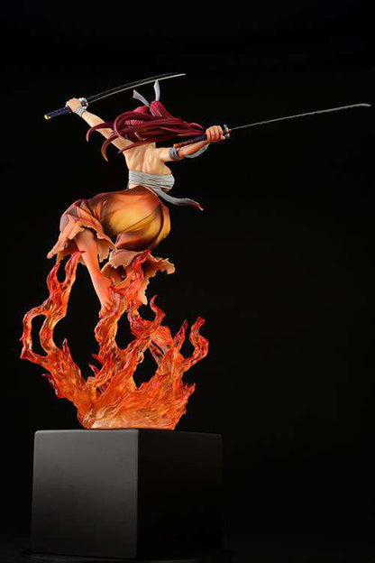 ORCATOYS FAIRY TAIL ERZA SAMURAI KURENAI STATUA 43 cm