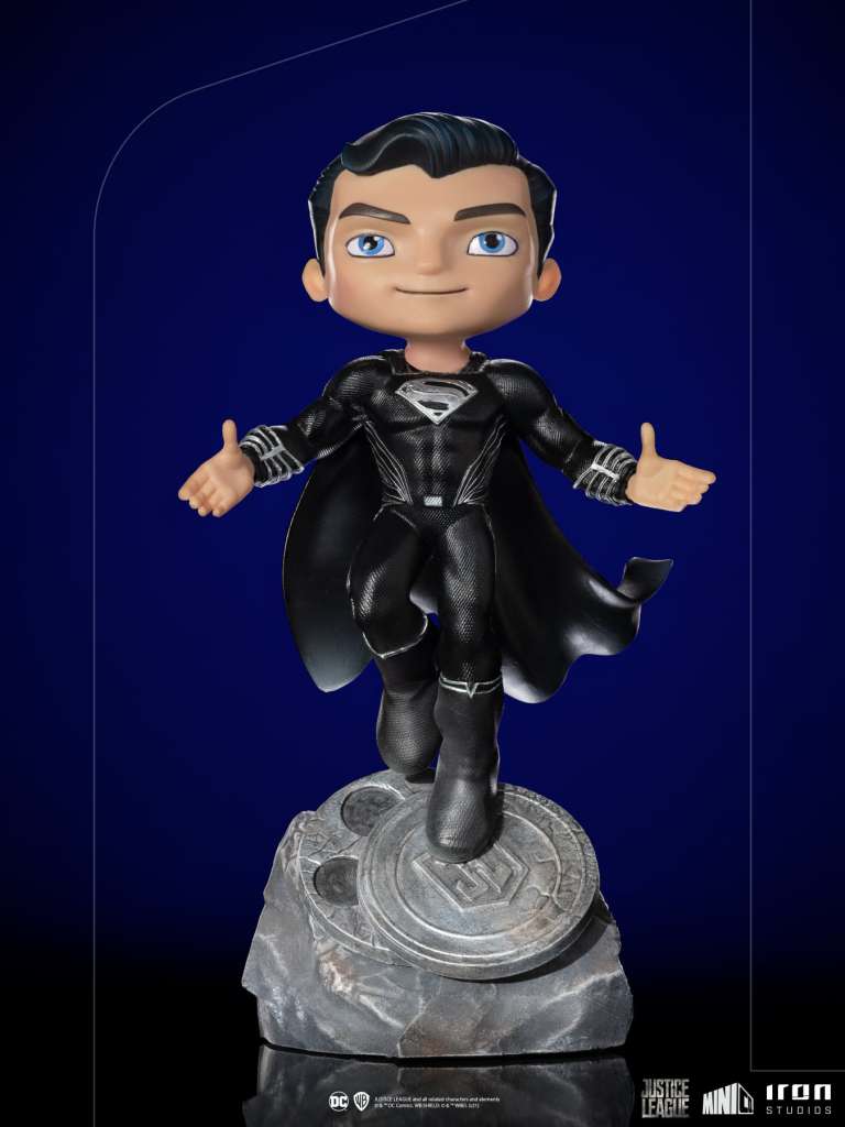 JUSTICE LEAGUE SUPERMAN BLACK MINICO
