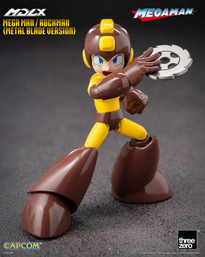 THREEA TOYS/THREEZERO MEGA MAN METAL BLADE VERSION MDLX ACTION FIGURE 10 cm