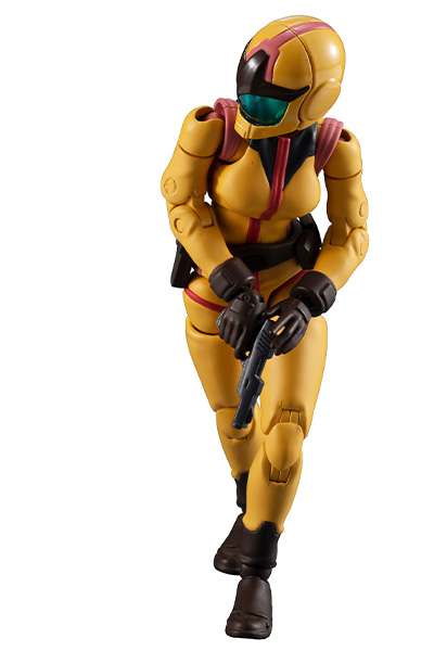 MEGAHOUSE - GUNDAM MS EARTH FED. FORCE SAYLA MASS ACTION FIGURE 10 cm