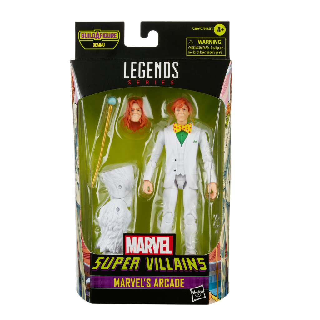 HASBRO - MARVEL LEGENDS VILLAINS ARCADE AF ACTION FIGURE