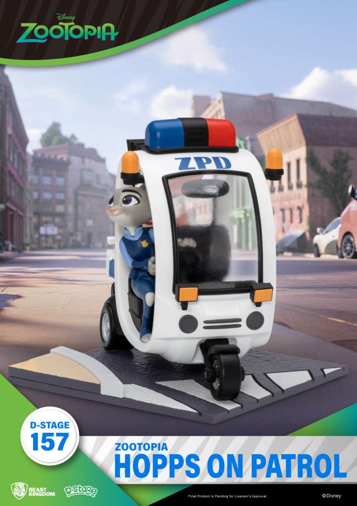 ZOOTOPIA HOPPS ON PATROL D-STAGE