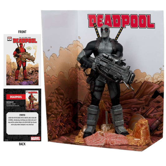 MARVEL COLL W5 1:6 DEADPOOL #1 GREY FIGU