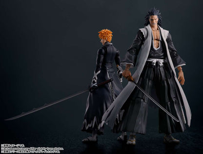 BANDAI KENPACHI ZARAKI BLEACH: THOUSAND-YEAR BLOOD WAR S.H. FIGUARTS ACTION FIGURE 17 CM