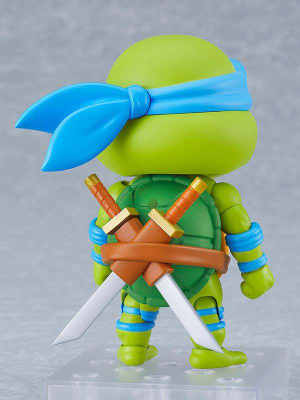 GOOD SMILE COMPANY NENDOROID TMNT LEONARDO MINI FIGURA 10 cm