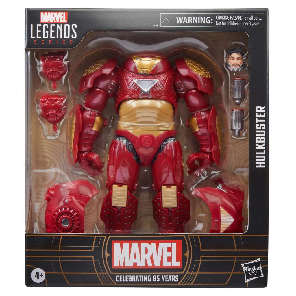 HASBRO IRON MAN & HULK - MARVEL LEGENDS MARVEL 85TH ANNIVERSARY BUSTER ACTION FIGURE