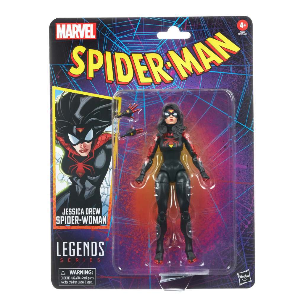 HASBRO ML VINTAGE JESSICA DREW SPIDER-WOMAN AF ACTION FIGURE