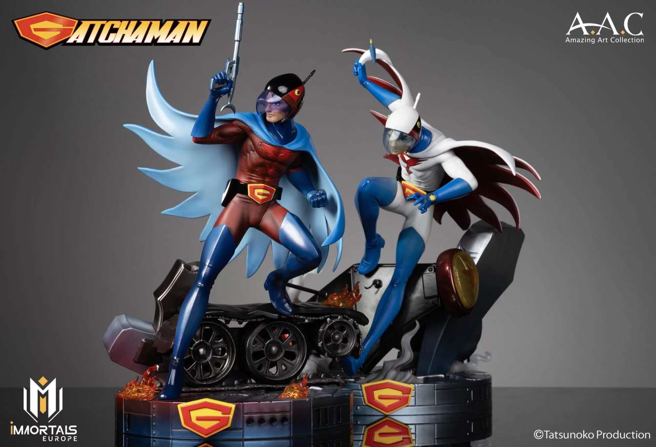GATCHMAN JOE THE CONDOR RESIN STATUE