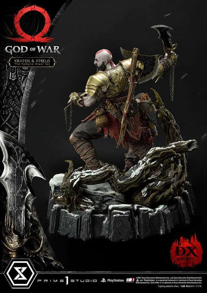 GOD OF WAR KRATOS & ATREUS VALKYRIE DLX