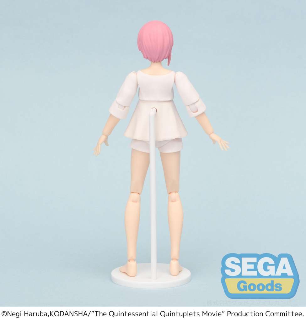 THE QUINTESSENTIAL QUINTUPLETS ACTION FIGURES ICHIKA NAKANO 14 CM SEGA